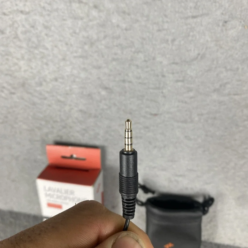 Polsen MO-PL1 Lavalier Microphone for Mobile Devices IOS Android Compatible Vlog